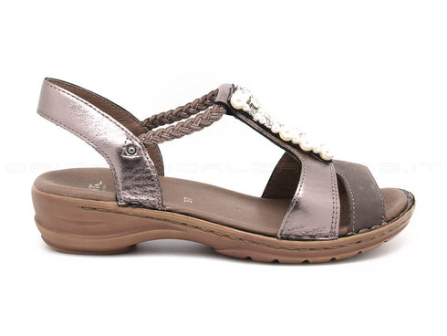 Ara sandali hawaii con applicazioni donna bronzo