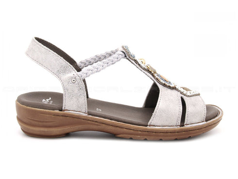 Ara sandalo comodo hawaii donna grigio