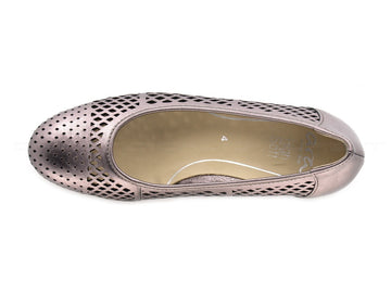 Ara scarpe vicenza estive tacco medio donna bronzo