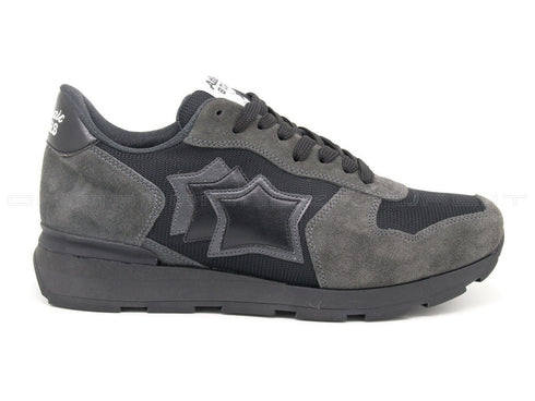 Atlantic-stars antares sneakers camoscio uomo grigio