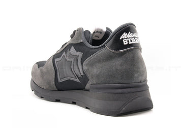 Atlantic-stars antares sneakers camoscio uomo grigio