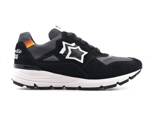 Atlantic-stars polaris scarpe uomo uomo nero