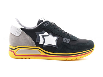 Atlantic-stars pegasus sneakers uomo uomo nero