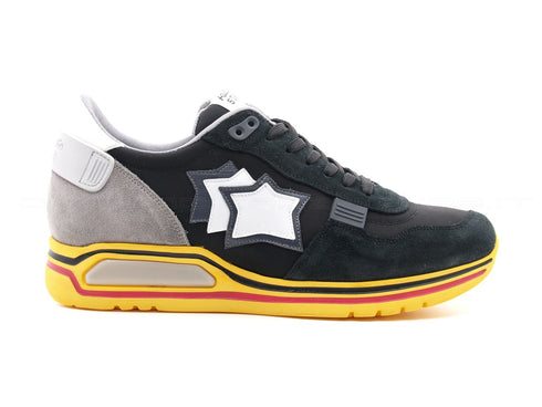 Atlantic-stars pegasus sneakers uomo uomo nero