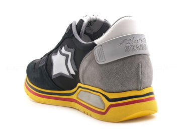 Atlantic-stars pegasus sneakers uomo uomo nero