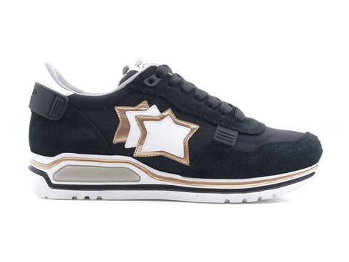 Atlantic stars donna shaka sneakers donna nero