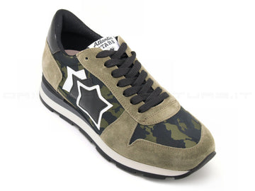 Atlantic-stars sneakers sirius mimetica uomo kaki