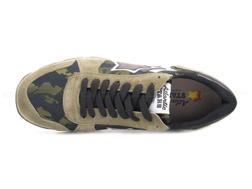Atlantic-stars sneakers sirius mimetica uomo kaki