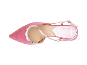 CafèNoir Ballerinas Asymmetric cut strap Suede