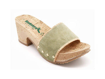 Bionatura zoccoli donna verde