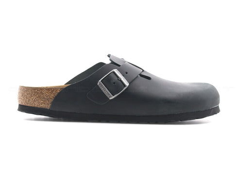 Birkenstock uomo boston sandalo uomo nero