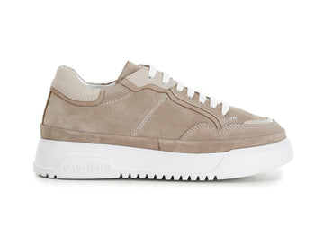 CafèNoir Woman Lace-up Sneakers Upper Suede