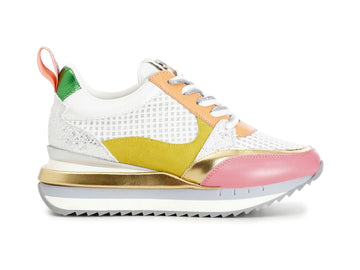 CafèNoir Sneakers Lacci con Zeppa tomaia multi colore C1DN9630-S003