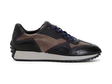 CafèNoir scarpe casual con lacci tomaia pelle nera C1PD1001-N007