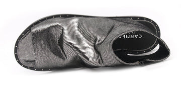 Carmens sandalo gambale donna argento
