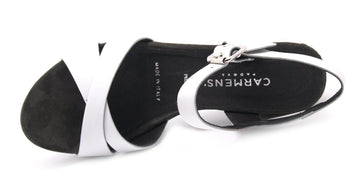 Carmens sandalo con cinturino donna bianco