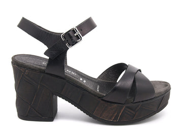 Carmens sandali cinturino donna nero
