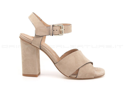 Carmens sandali cinturino caviglia donna beige