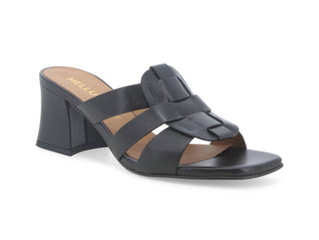 Melluso women's slippers Made in Italy in leather
