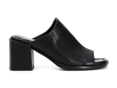 CafèNoir donna ciabatte monofascia in pelle nera C1LC2110-N001