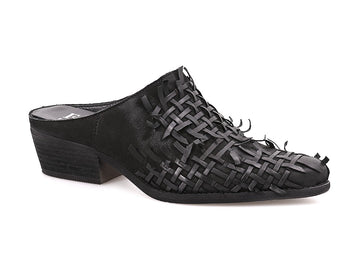 Felmini sandali sabot texani in pelle