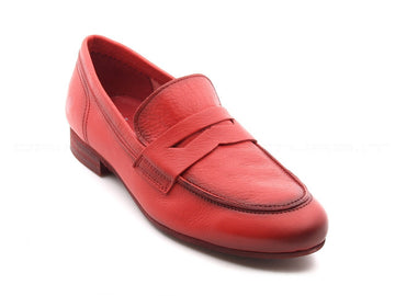 Felmini mocassino donna rosso