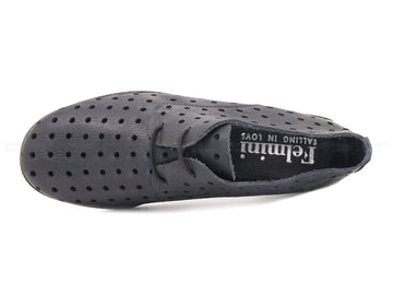 Felmini scarpe stringate derby donna nero