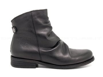 Felmini stivaletto nero con zip donna nero