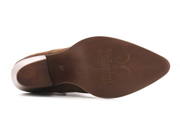 Felmini stivaletti texani donna marrone
