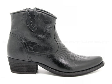 Felmini stivaletti texani vega art donna nero