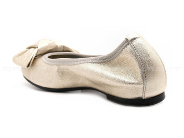 Frau ballerine estive con nastro donna oro