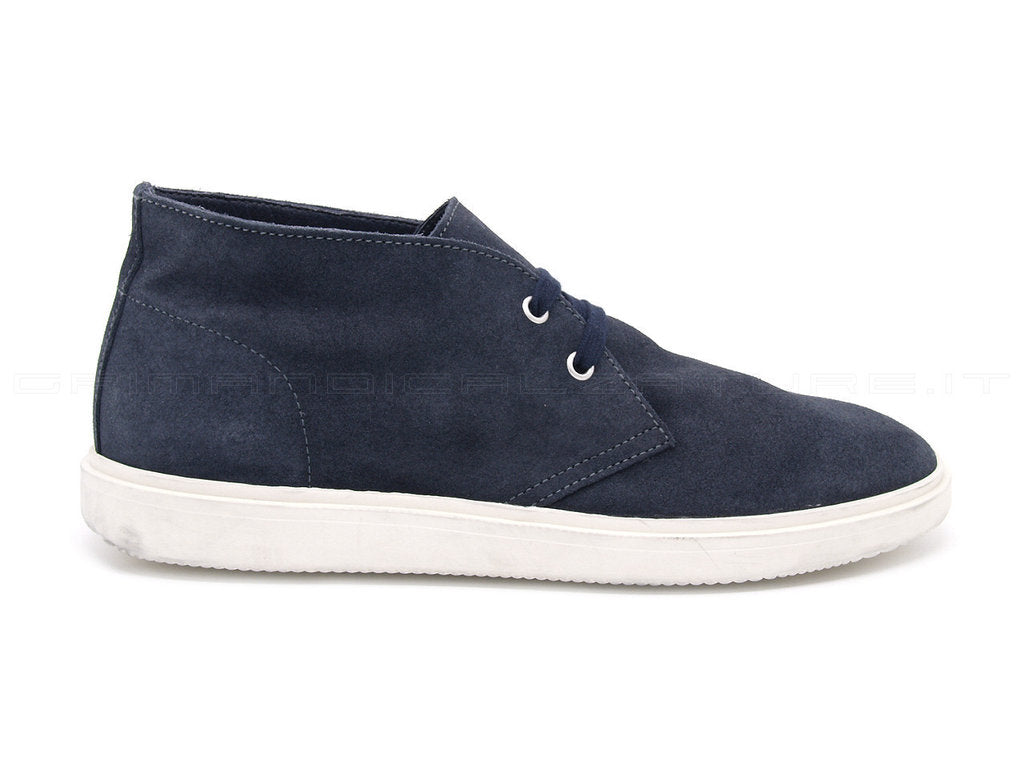 Polacchini Uomo Polacchine Blu Uomo Blu Polacchini Uomo Camoscio