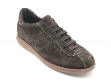 Frau uomo sneakers stringate pepe uomo testa di moro