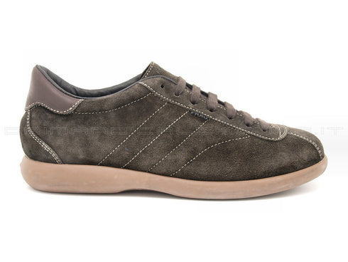 Frau uomo sneakers stringate pepe uomo testa di moro
