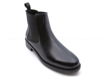 Frau stivaletto beatles pelle liscia donna nero
