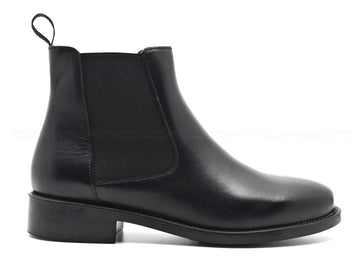 Frau stivaletto beatles pelle liscia donna nero