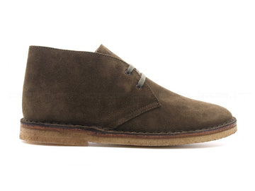 Frau uomo clarks camoscio uomo verde