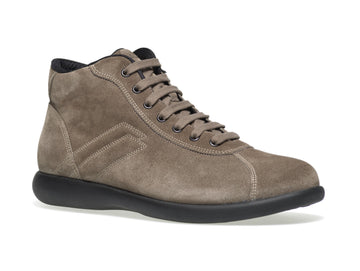 Frau men's ankle boots winter suede laces