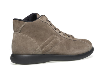 Frau men's ankle boots winter suede laces