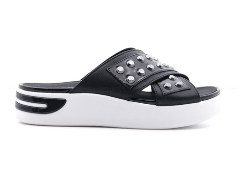 Geox donna ottaya ciabatte 2 fasce donna nero