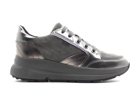Geox donna backsie scarpe basse donna tortora