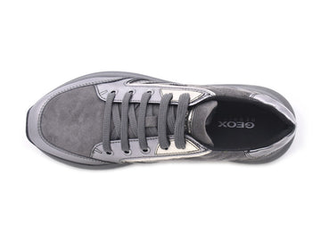 Geox donna backsie scarpe basse donna tortora