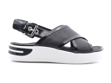 Geox donna ottaya sandali 2 fasce donna nero