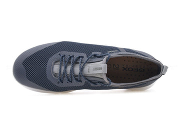 Geox uomo nebula sneakers mesh uomo blu