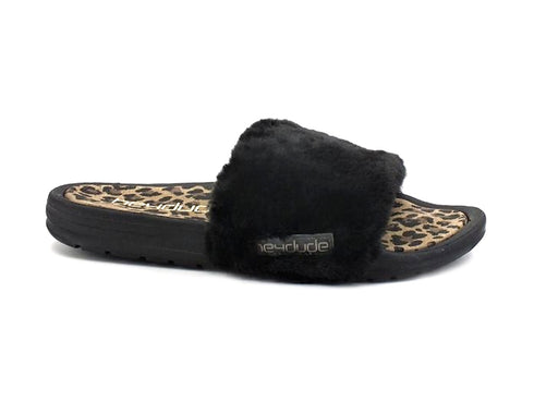 Hey Dude Peggy ciabatte invernali nere