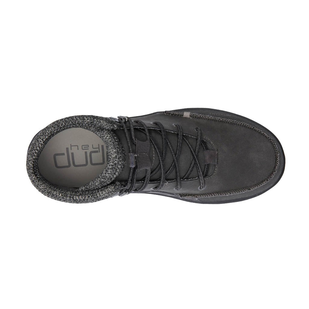 Hey Dude Bradley mens gray lace up boots Grimandi footwear shop