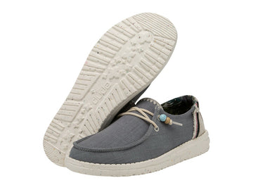 Hey Dude Wendy Rise Jungle in tessuto chambray