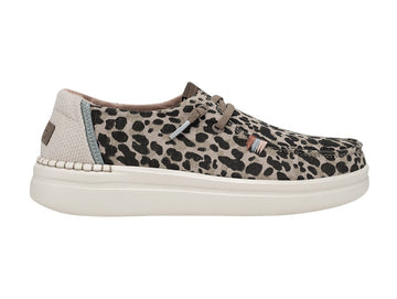Hey Dude Wendy Rise Jungle in tessuto chambray beige