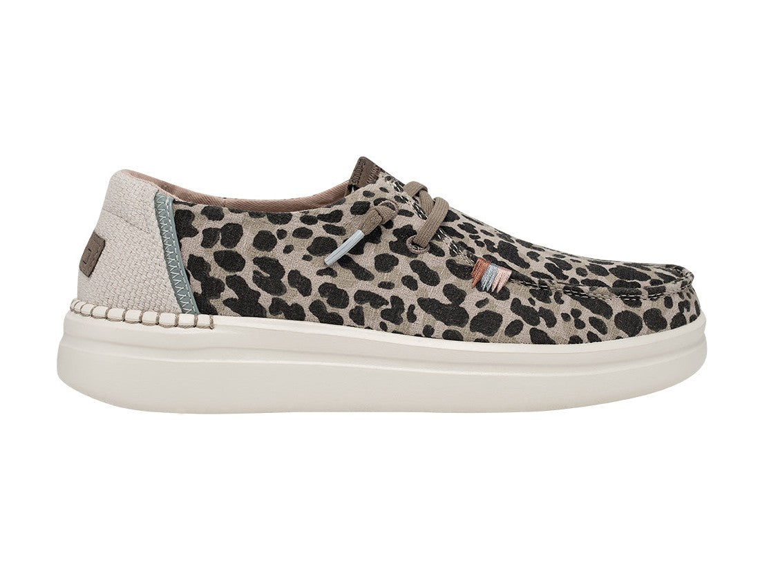 Hey Dude Wendy Rise Jungle in tessuto chambray Grimandi footwear