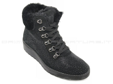 Igi&co polacchini con micro strass donna nero
